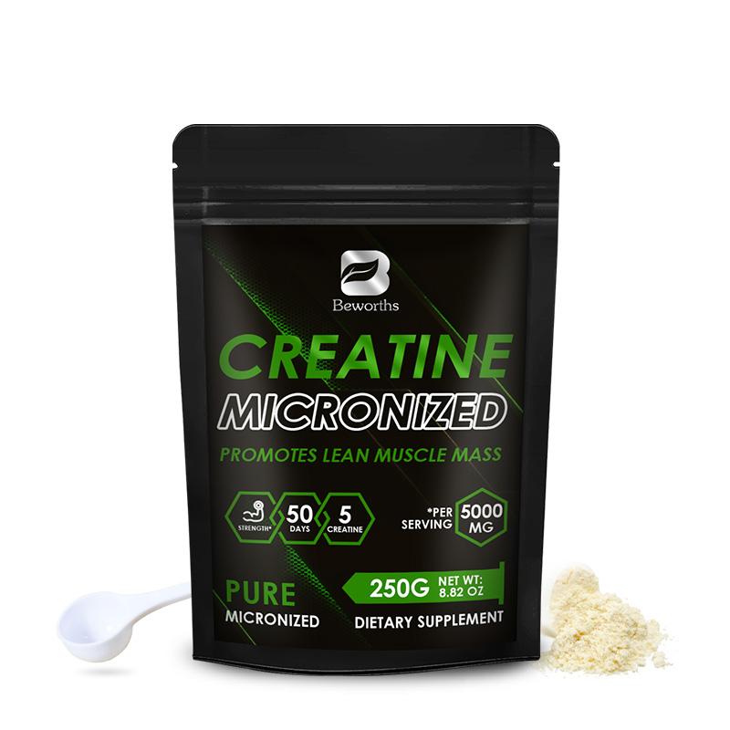 Micronized Creatine Monohydrate Powder 5000mg - Pure Creatine